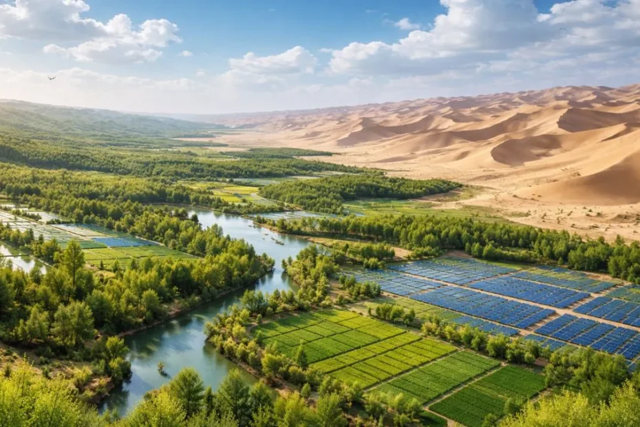 China’s Taklamakan Desert Transformation: From “Sea of Death” to Carbon Sink