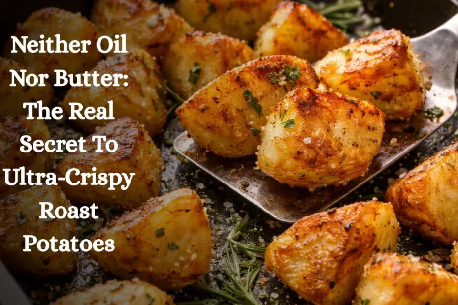 Neither Oil Nor Butter: The Real Secret To Ultra-Crispy Roast Potatoes