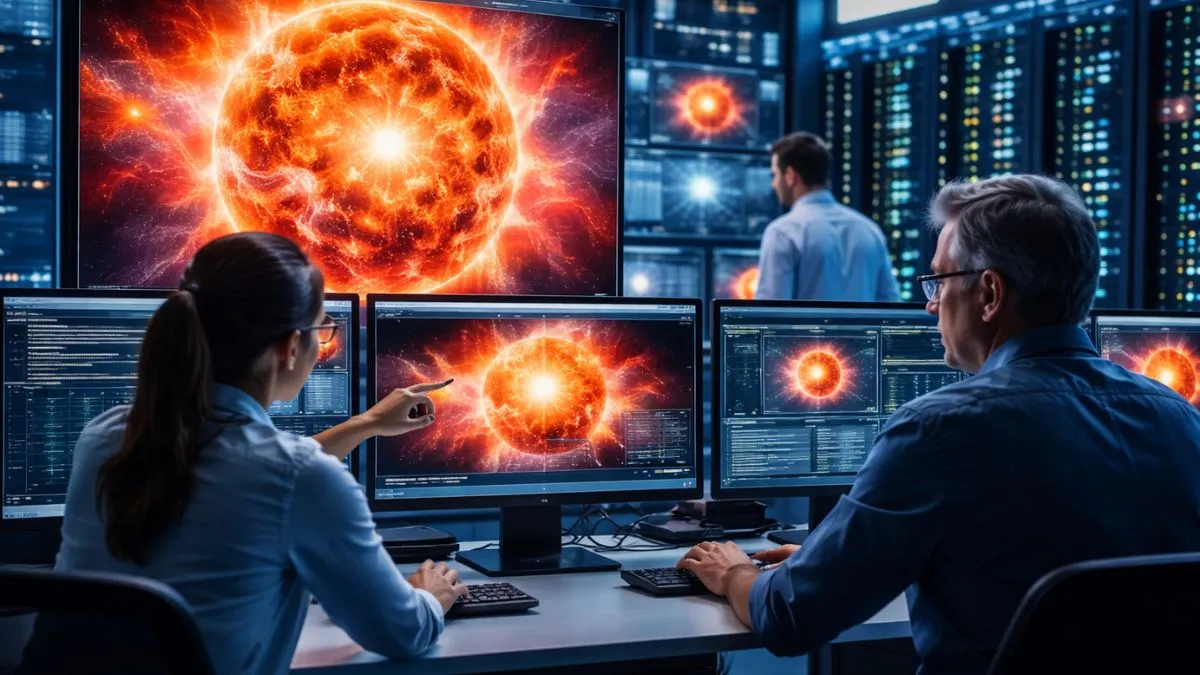 Supercomputer Simulation Similation Supercomputer Simulations Solve a Decades-Old Puzzle About Red Giant Stars