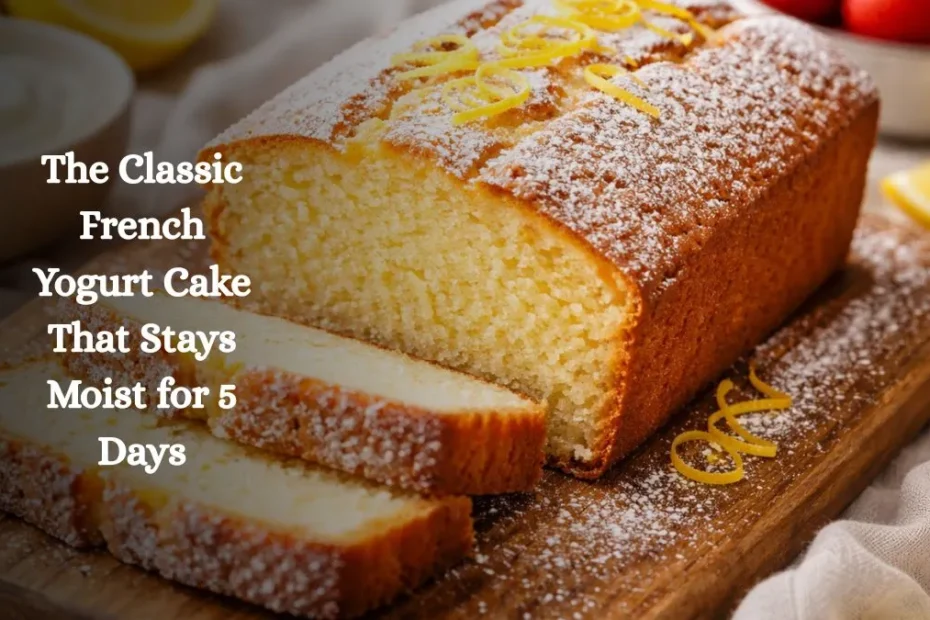 The Classic French Yogurt Cake That Stays Moist for 5 Days