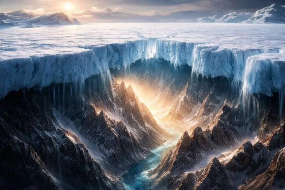 Scientists Discover Massive Valley Under Antarctica Changing Climate Predictions